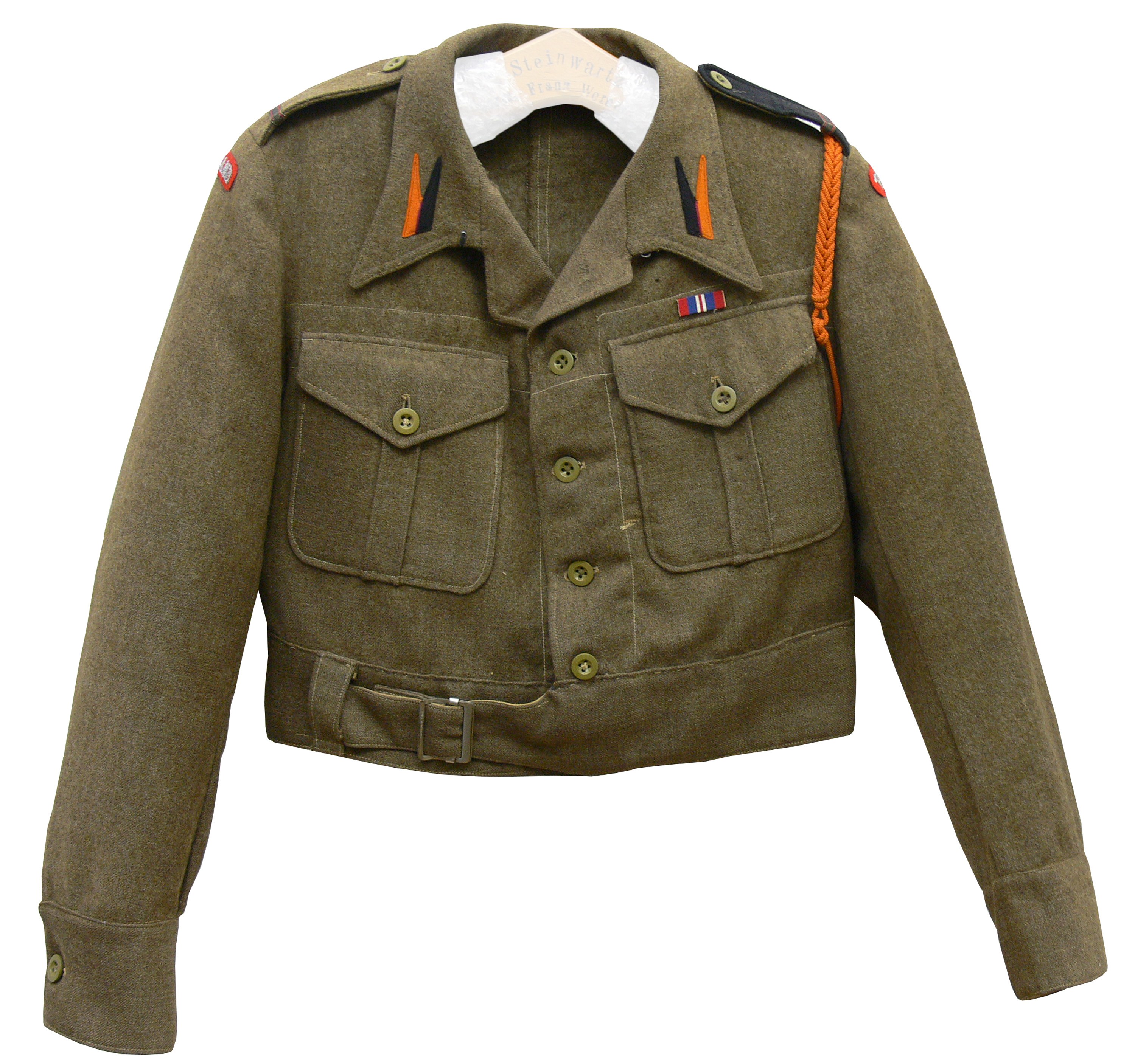 Rare Original 1945 Dated ATS Hospital Blue Battledress Jacket - Size 7 in  WW2 jackets & coats