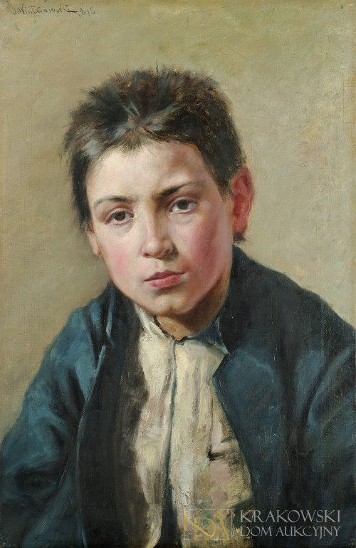"Portret chłopca", Leonard Winterowski