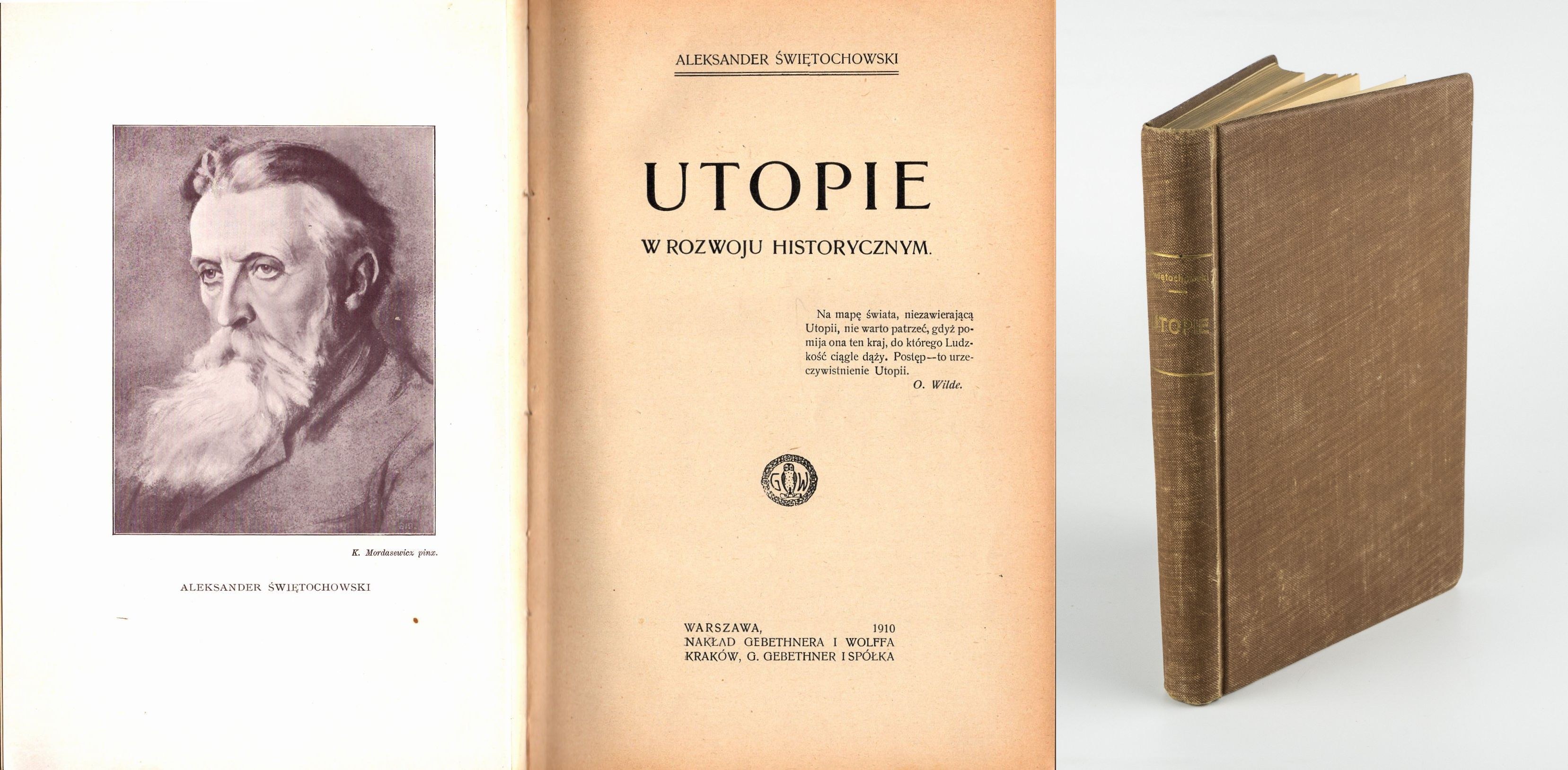 WI TOCHOWSKI Aleksander Utopie W Rozwoju Historycznym 1910 wi-tochowski-aleksander-utopie-w-rozwoju-historycznym-1910