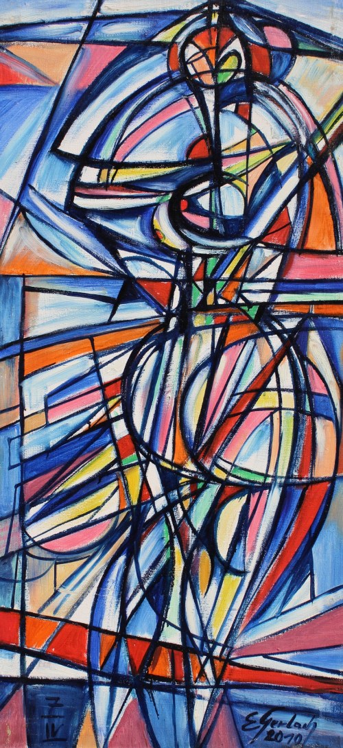 Akt futurystyczny, 2010, Eugeniusz Gerlach