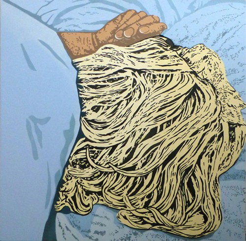 Dreamer / sleeping girl, 2013, Łucja Sokołowska