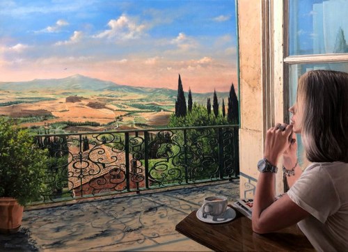 A dream about Tuscany, Janusz Kulikowski