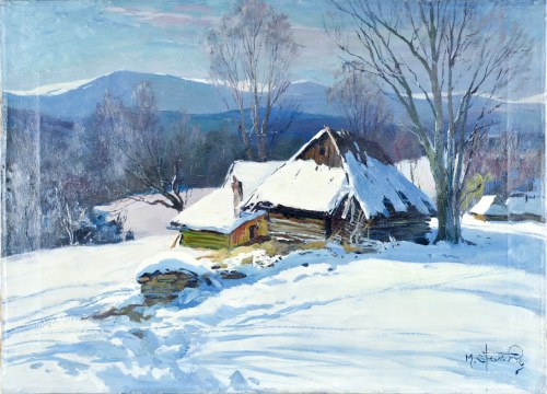 Pejzaż górski zimą, Michał Stańko