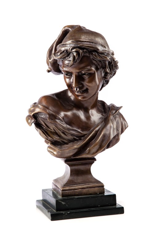 Popiersie młodego rybaka (Uśmiechnięty Neapolitańczyk), Jean-Baptiste Carpeaux