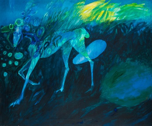 Wieczorny spacer, 1994, Stanisław Tabisz