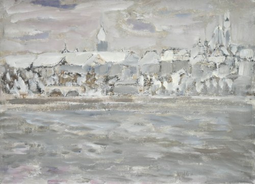 Widok na miasto, Henryk Krych