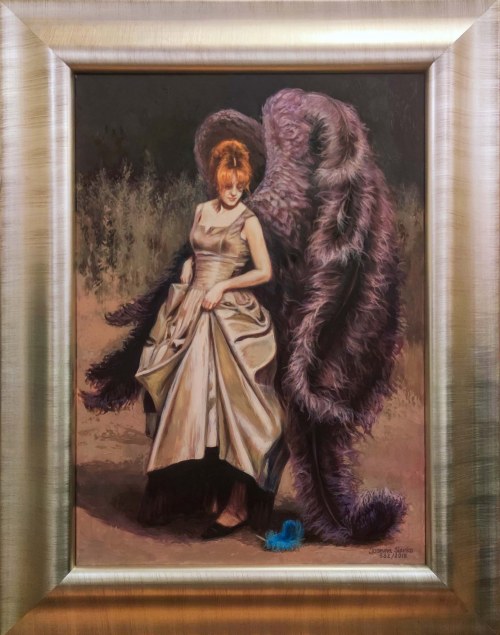 Zgubione pióro, 2018, Joanna Sierko