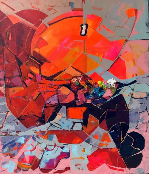 Kompozycja I, 2017 r., Anna Łuczak-Grochowska