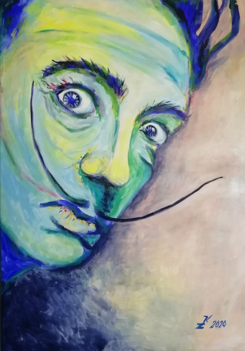 Green Dali, 2020, Katarzyna Zachtej