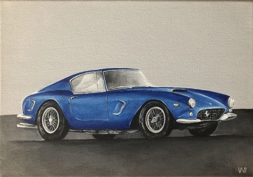 Ferrari 250 SWB, 2021, Weronika Wójcik
