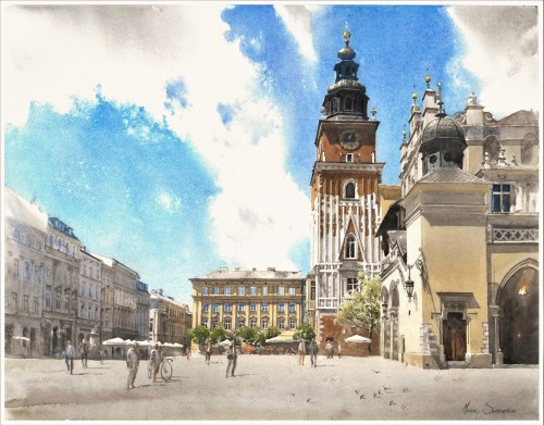 Krakowski Rynek, 2021, Michał Suffczyński