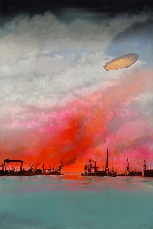Płonąca Gdynia, 2018, Michał Mroczka