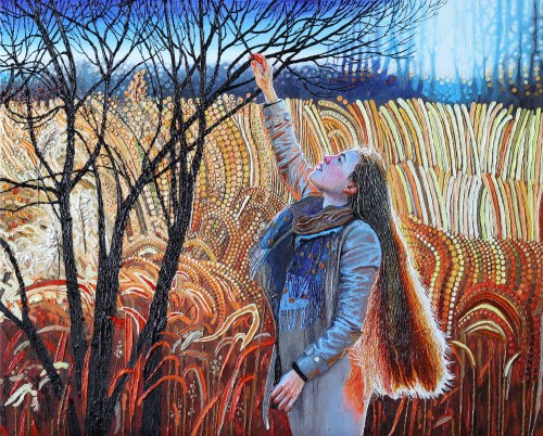 W złotych trawach, 2021, Angelika Mus-Nowak