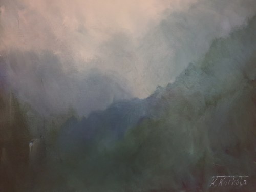 Świt w górach, 2019r., Katarzyna Karkoła