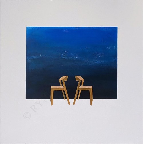 Golden chairs, Milena Kliszko