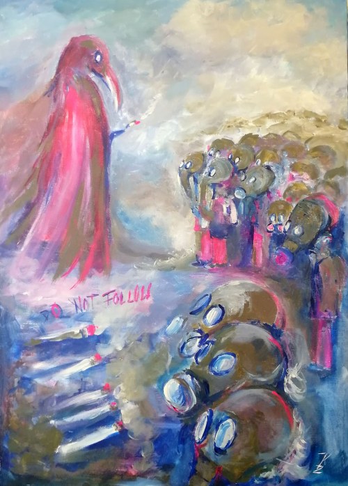 Do not follow, 2019, Katarzyna Zachtej