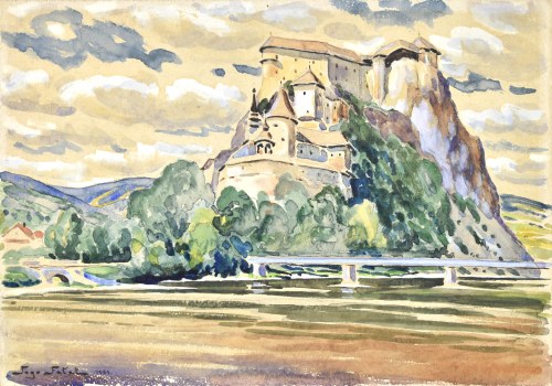 Zamek Orawski, 1934, Kazimierz Togo Fałat