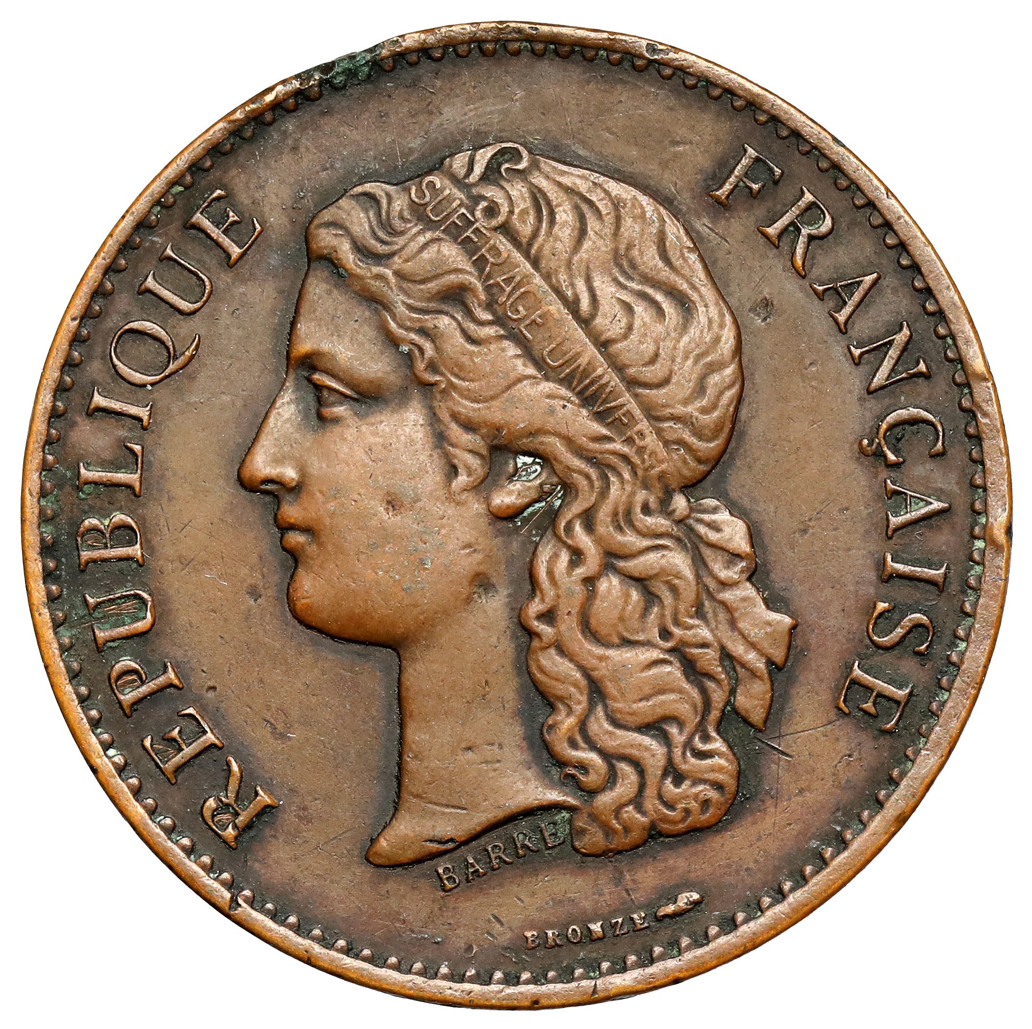 Médaille Exposition Universelle – Centenaire 1789 (33mm, 18g) – XIXème Siècle