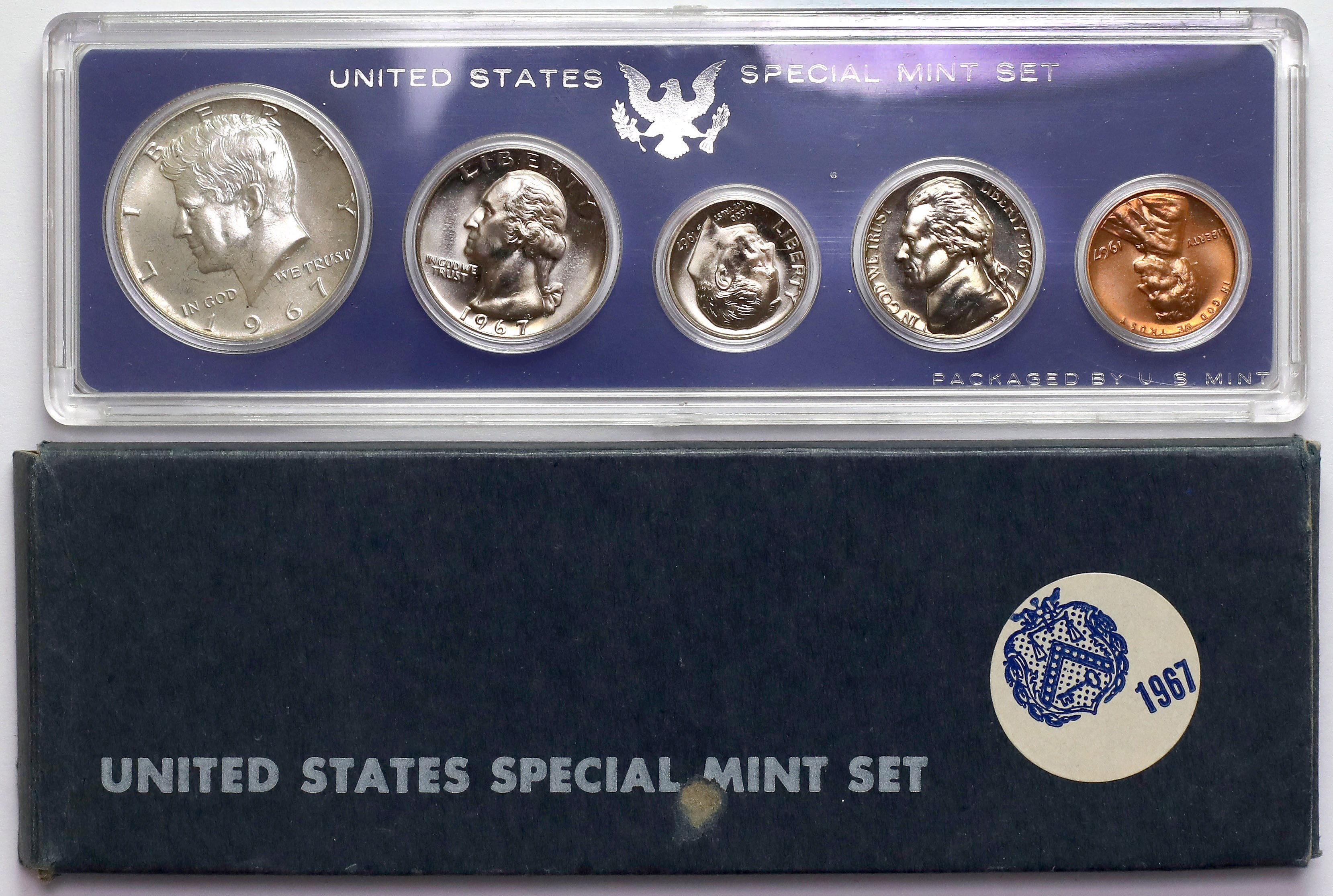 USA 1967 Annual Set From 1 Cent To 1 2 Dollar Aukcja Internetowa usa-1967-annual-set-from-1-cent-to-1-2-dollar-aukcja-internetowa