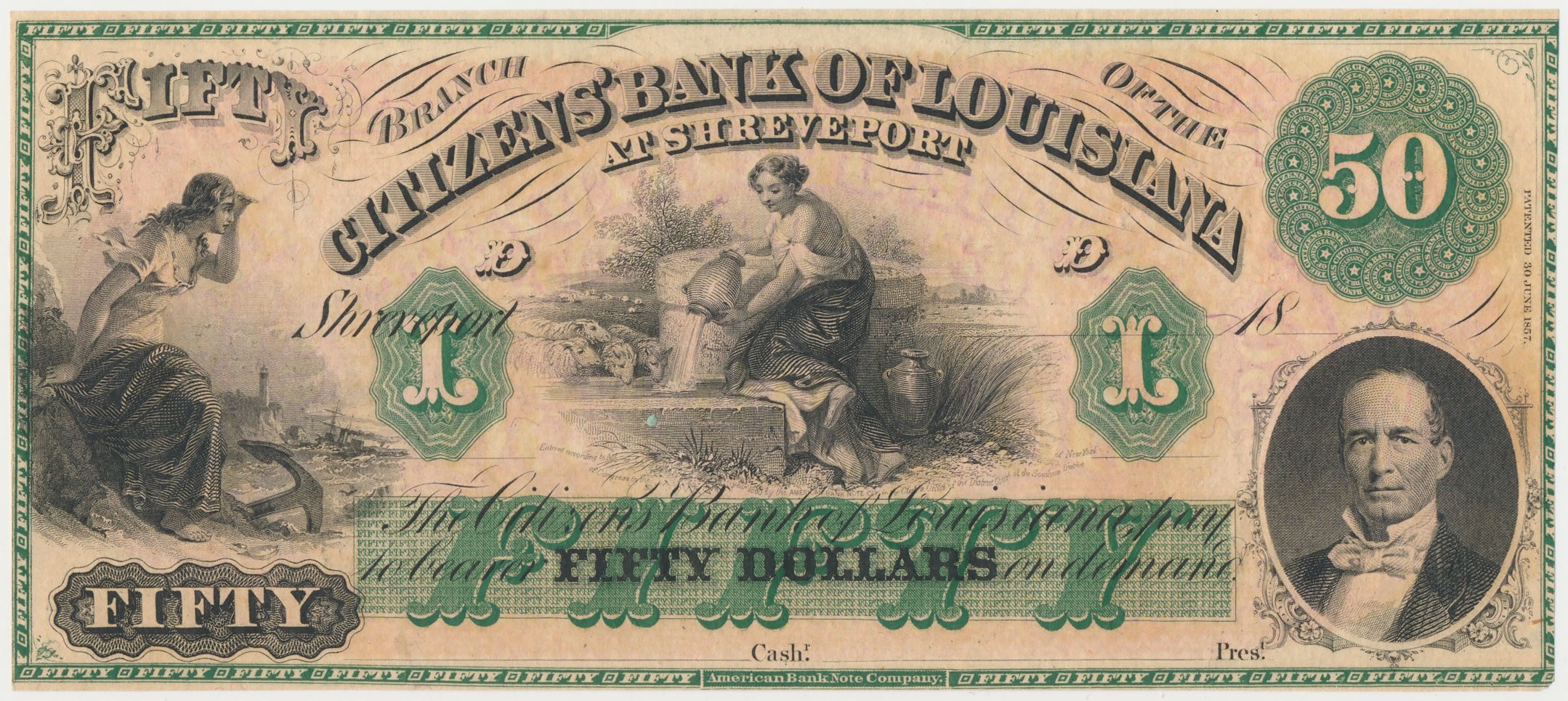 Первые 50 банков. Доллар 1860 года. Валюта в Луизиане. American Banks 1850s. 50 Dollars USA.