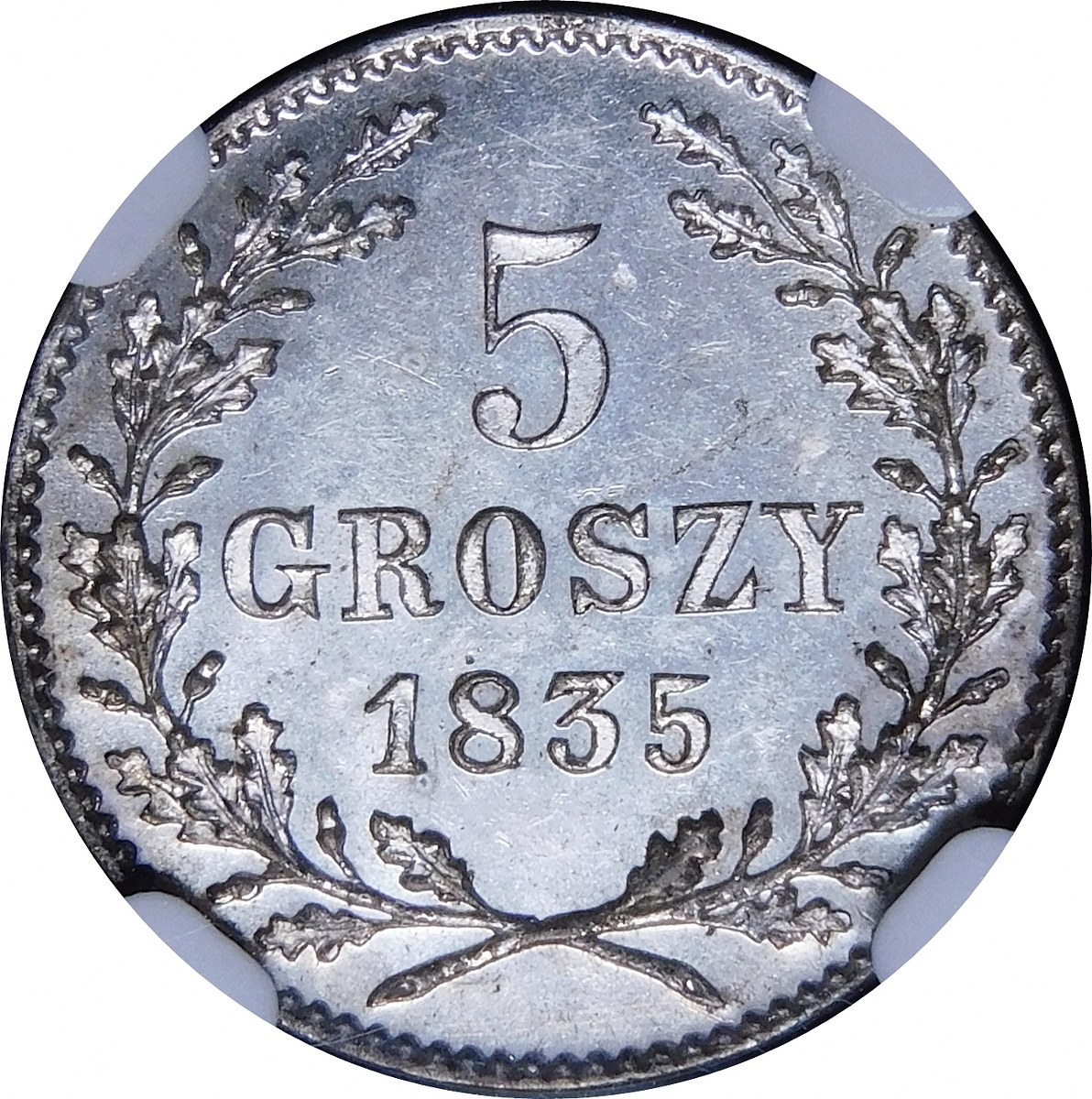 5 groszy 1835 wolne miasto kraków