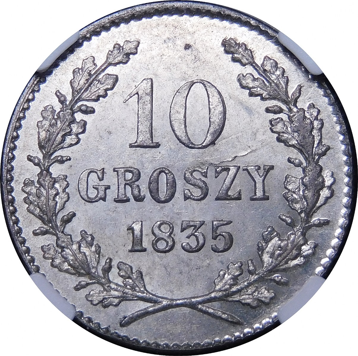 10 groszy 1835 wolne miasto kraków