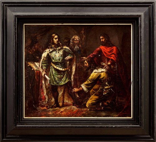 Scena historyczna, Maurycy Gottlieb