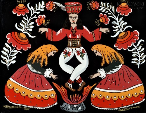 "Przy ognisku", Zofia Gąsienica-Roj