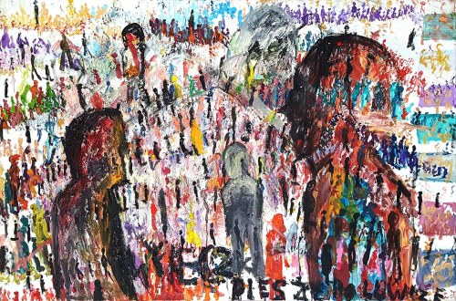 1994, Piesze wycieczki po Louvre, 2018-2019, Anna Sobczyk