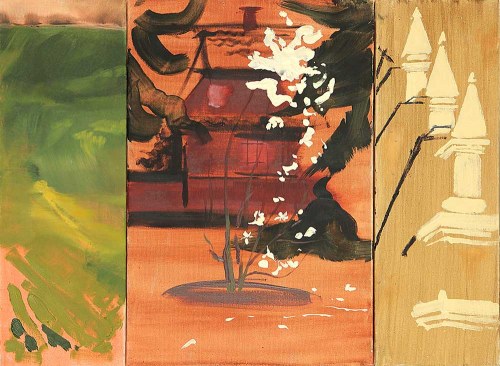 1987, Attyka, Magnolia, Górka, tryptyk, 2019, Dorota Jabłońska