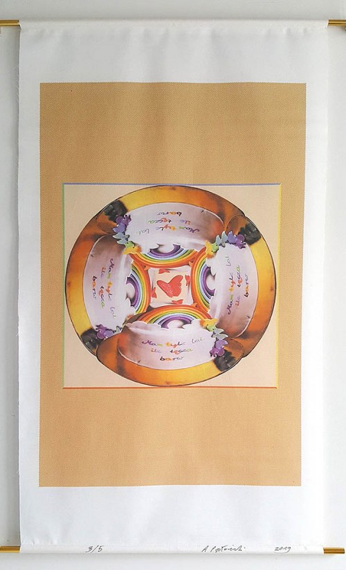 1954, z cyklu Kalachakra Mandala A, 2020, Andrzej Pepłoński
