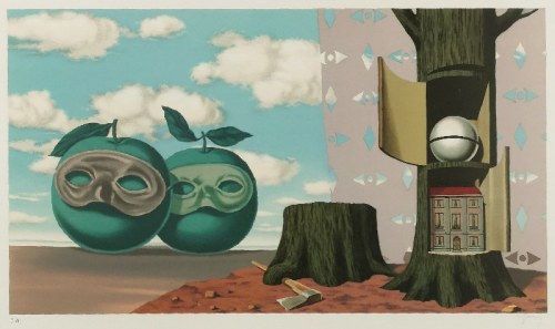 Domaine Enchanté, z cyklu: “Les Enfants trouvés”, René Magritte