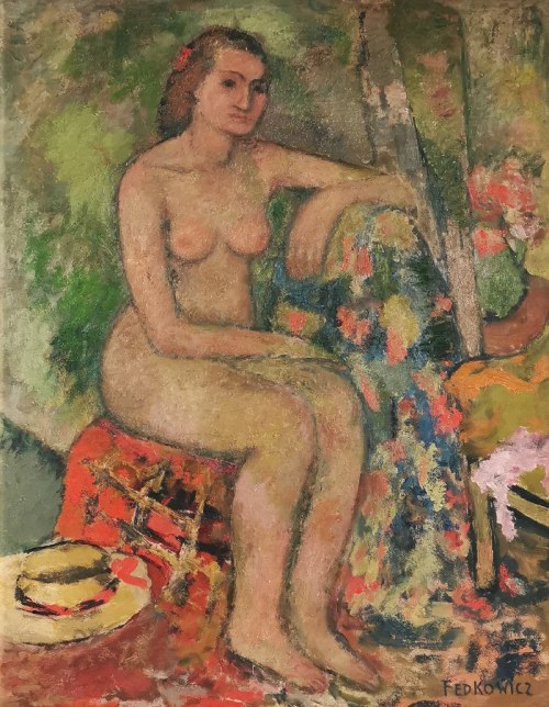 Akt kobiety, Jerzy Fedkowicz