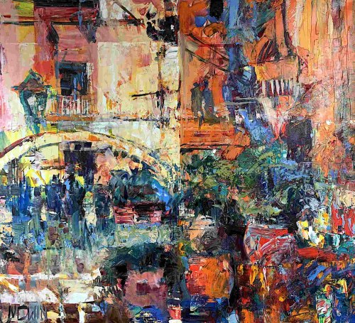 Z cyklu Art deco, Caltagirone, Sycylia i dusza rozdarta na dwoje, 2020, Krzysztof Ludwin