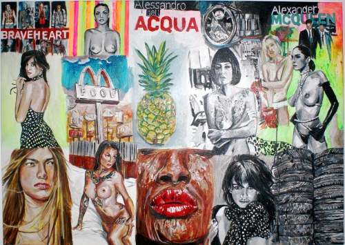 "Magazine Collage", Ilona Foryś