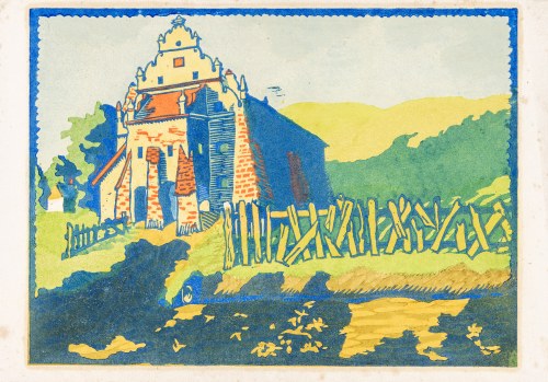 Spichlerz w Kazimierzu nad Wisłą, 1925, Władysław Bielecki