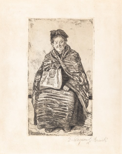 Wdowa z Wrocławia, lata 20. XX w., Elisabeth Wagenitz-Bruck