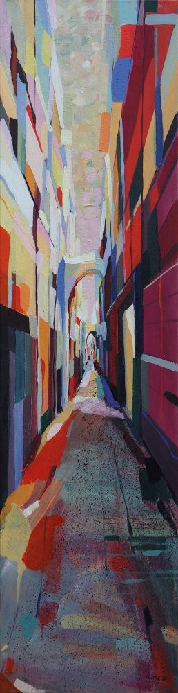 Cinque Terre – uliczka, 2020 r., Natalia Rozmus