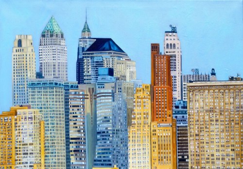 New York, New York z cyklu Zapiski z podróży, 2021 r., Joanna Desperak