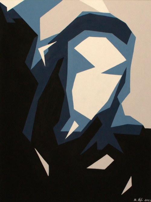 Portret №1, 2021, Valeryia Kazlouskaya