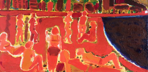 PLAŻA I, 2018 r., Woszczyński M.