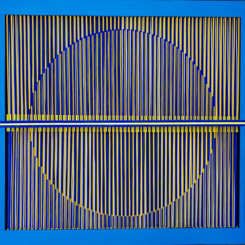 SOLARNY, Z CYKLU: INTERFERENCJE, (ŚREDNI 7), 2016 r., Jacek Dyrzyński