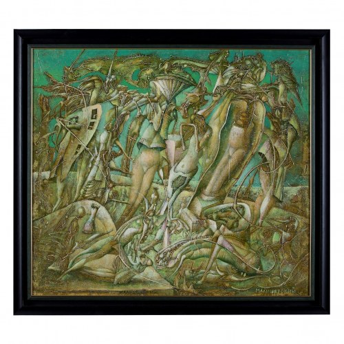 "Odpoczynek nad morzem", 1993, Sergiusz Maliszewski