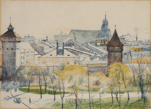 Mury Krakowa, 1911, Stanisław Podgórski