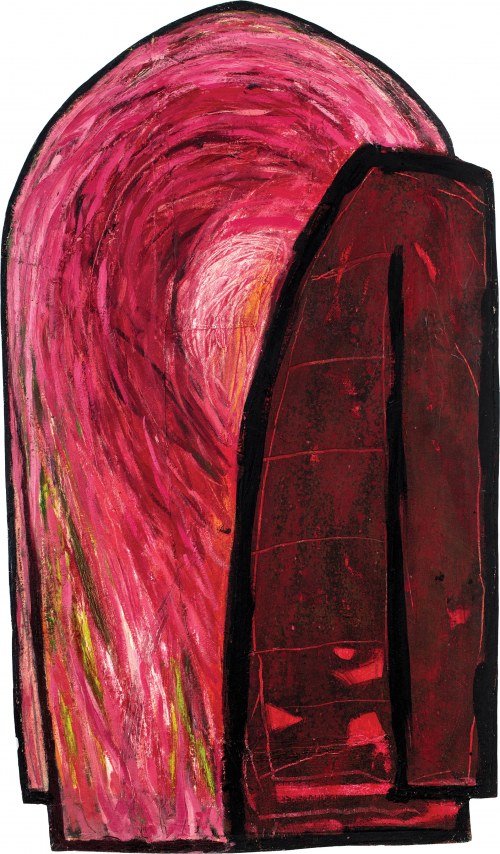 Dialog VIII z cyklu: Okrycia, 2008, Arkadiusz Ruchomski