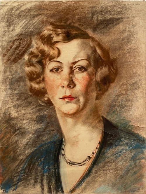 Portret kobiety, Hieronim Malina