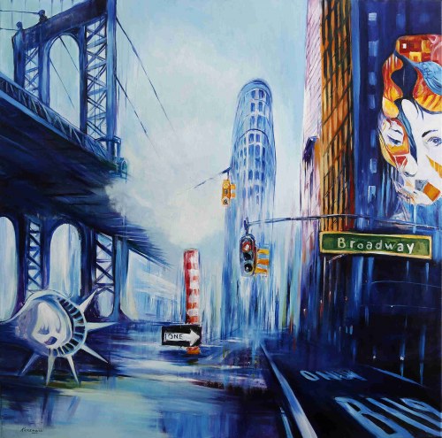 New York IX, 2021, Edward Karczmarski