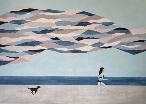Plaża, 2021, Urszula Teperek