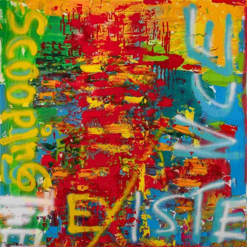Tania rozrywka, z cyklu: "Scooping the existence", 2020, Tobiasz Kenio
