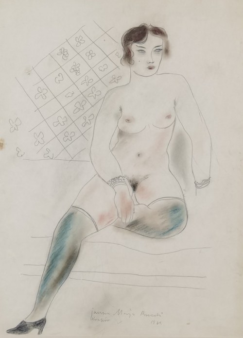 Akt kobiety, 1931, Janusz Maria Brzeski
